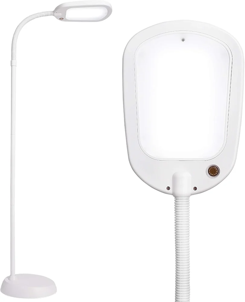 Newhouse Lighting Apollo LED Floor Lamp — NHFL-AP-OW, off white